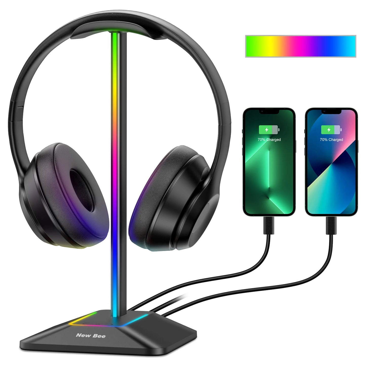 LumaStand™ RGB Headphone Dock