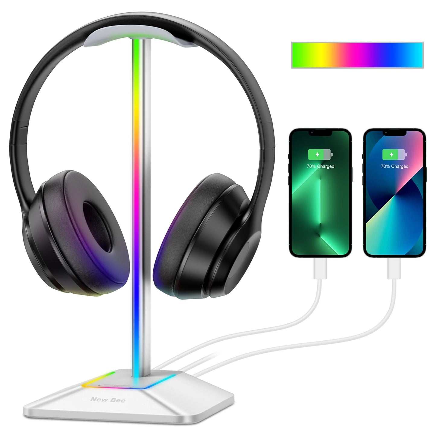 LumaStand™ RGB Headphone Dock