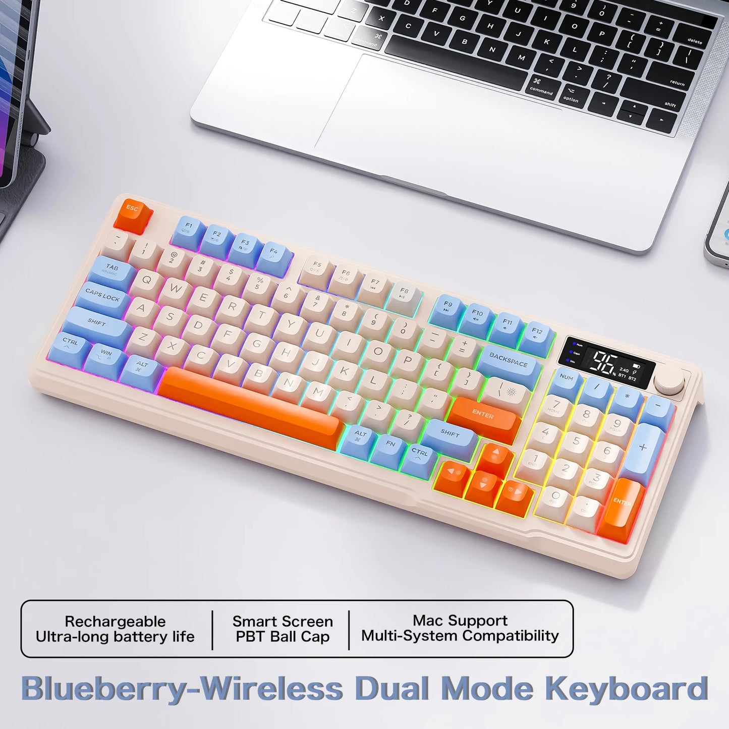 LumaBoard™ Wireless RGB Keyboard