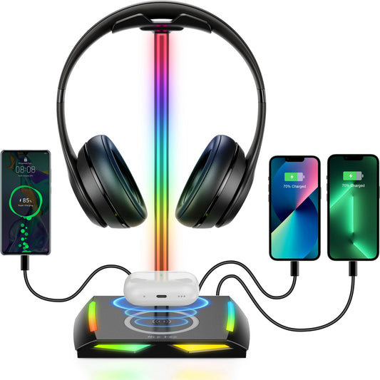 LumaStand™ RGB Headphone Dock