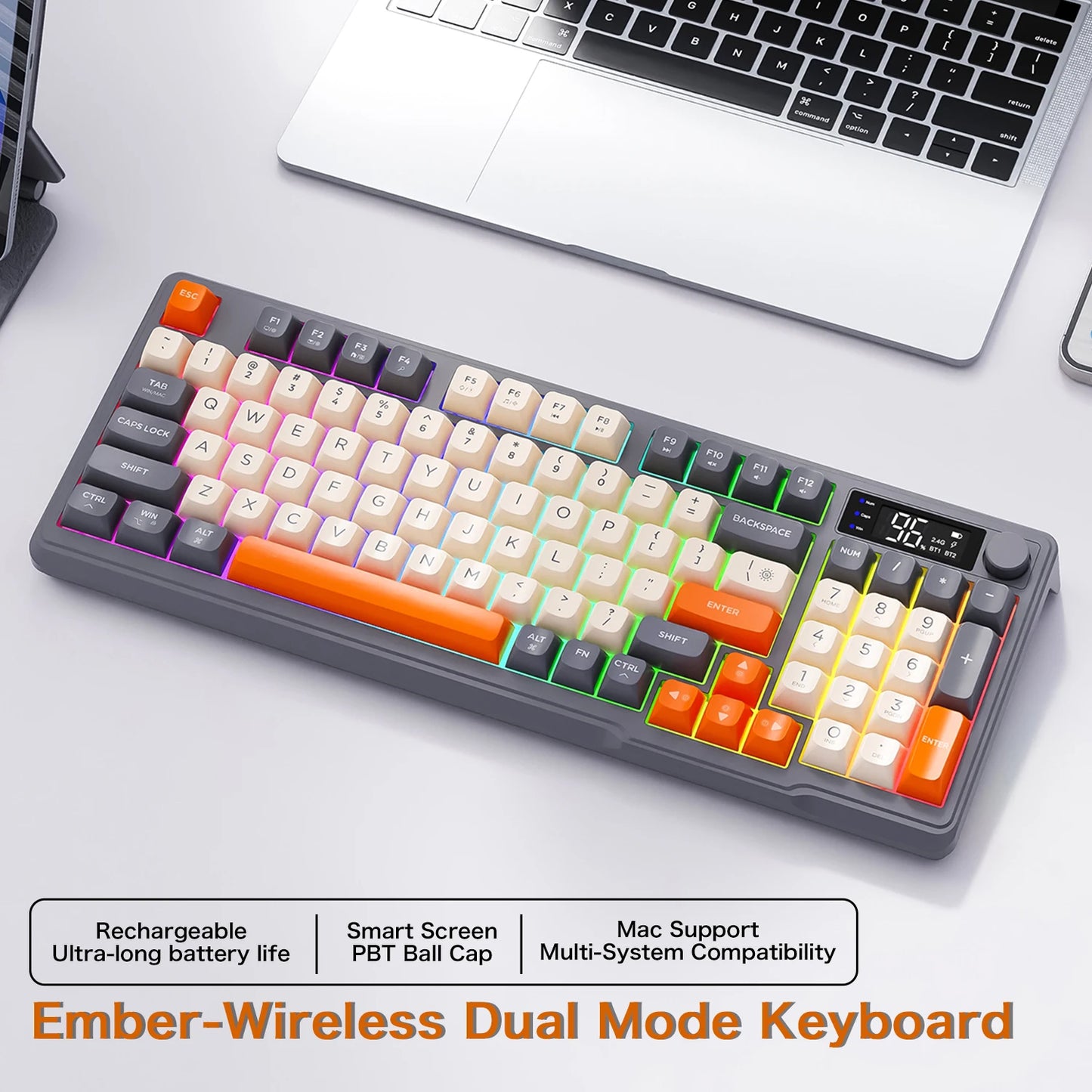 LumaBoard™ Wireless RGB Keyboard